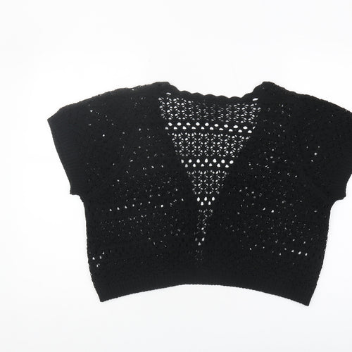 Cotton Traders Women's Black Cardigan Size 14