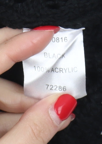 Cotton Traders Women's Black Cardigan Size 14