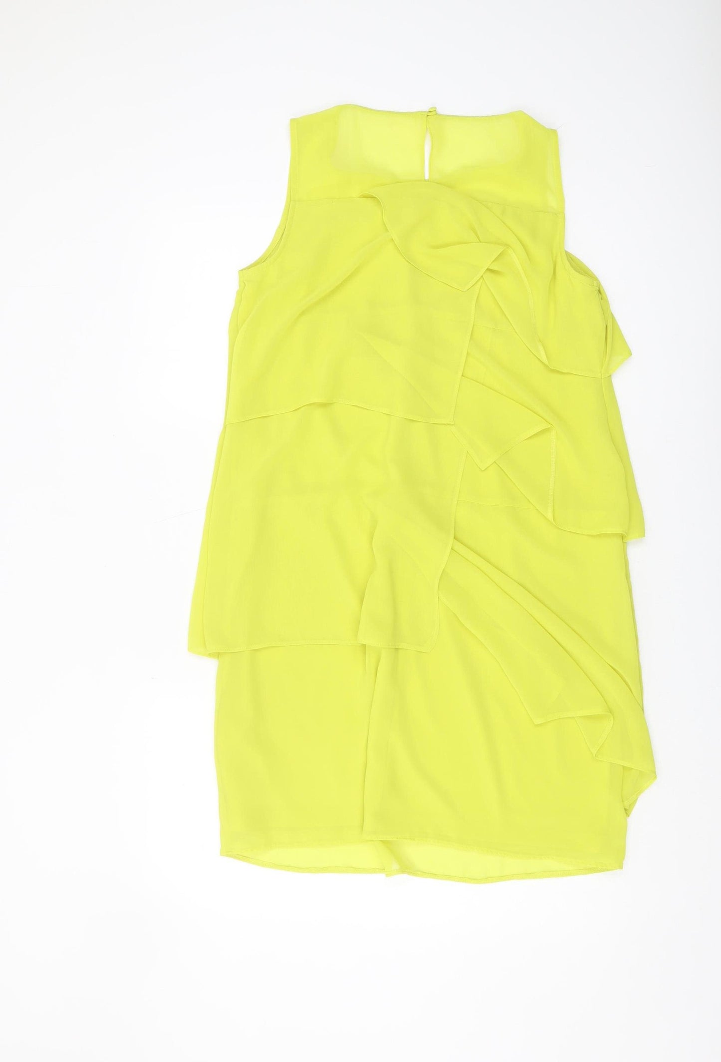 Debenhams Yellow Petites Sleeveless Sheath Dress