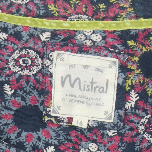 Mistral Women’s Multicoloured Floral Top Size 16