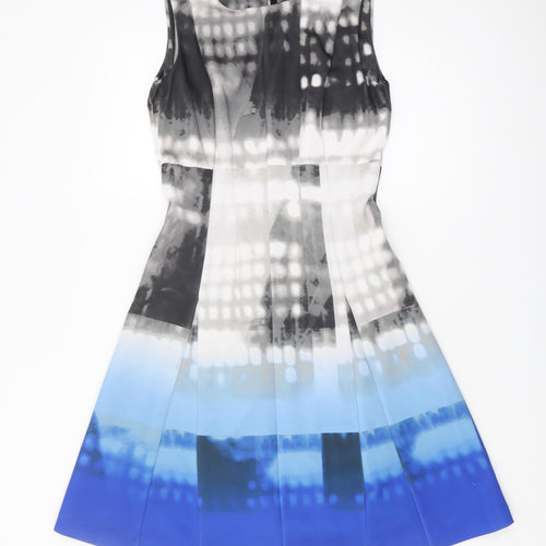 Calvin Klein Women's Multicoloured Fit & Flare Dress