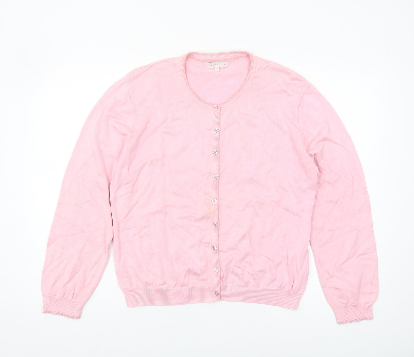 Lakeland Women's Pink Cardigan Size 18