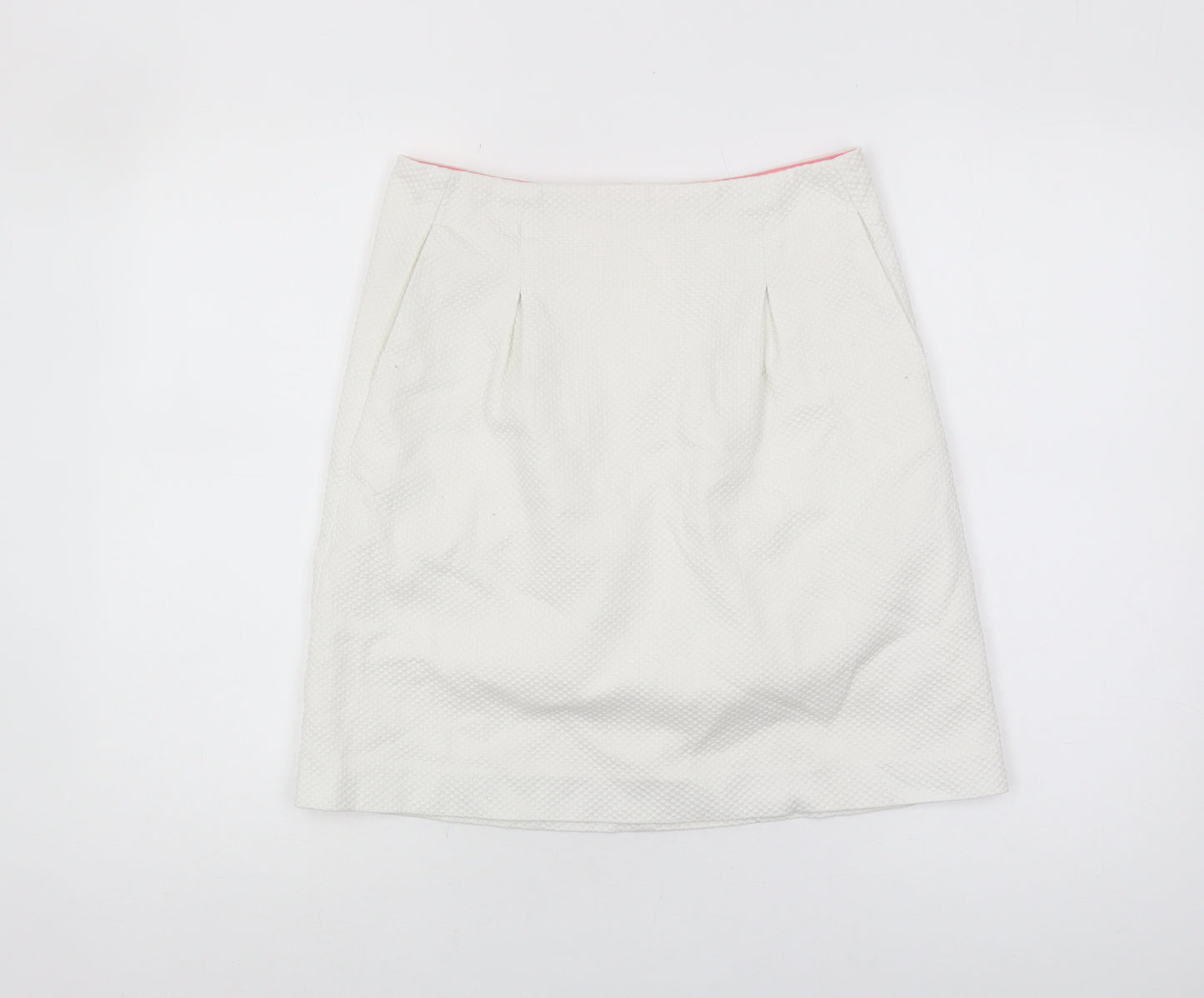 Boden Women's Ivory Pencil Skirt Size 8