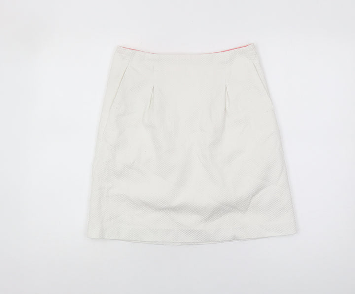 Boden Women's Ivory Pencil Skirt Size 8