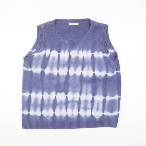 White Stuff Women's Purple Vest, Size 14, Cotton Blend