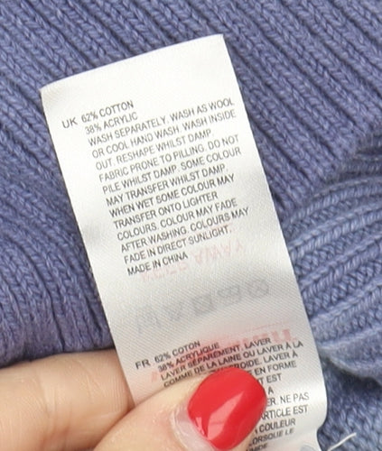 White Stuff Women's Purple Vest, Size 14, Cotton Blend