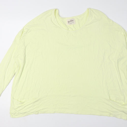 Post Card from Brighton Women's Yellow Top Size 2