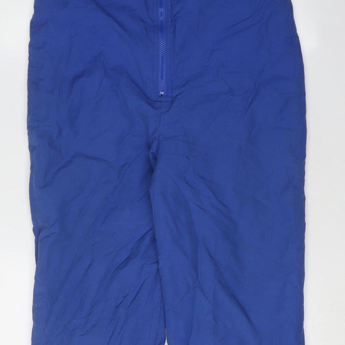 Marks and Spencer Men's Blue Snow Pants, S, Adjustable Waist