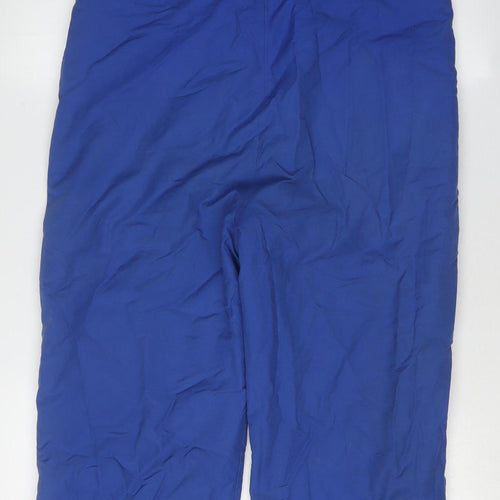 Marks and Spencer Men's Blue Snow Pants, S, Adjustable Waist