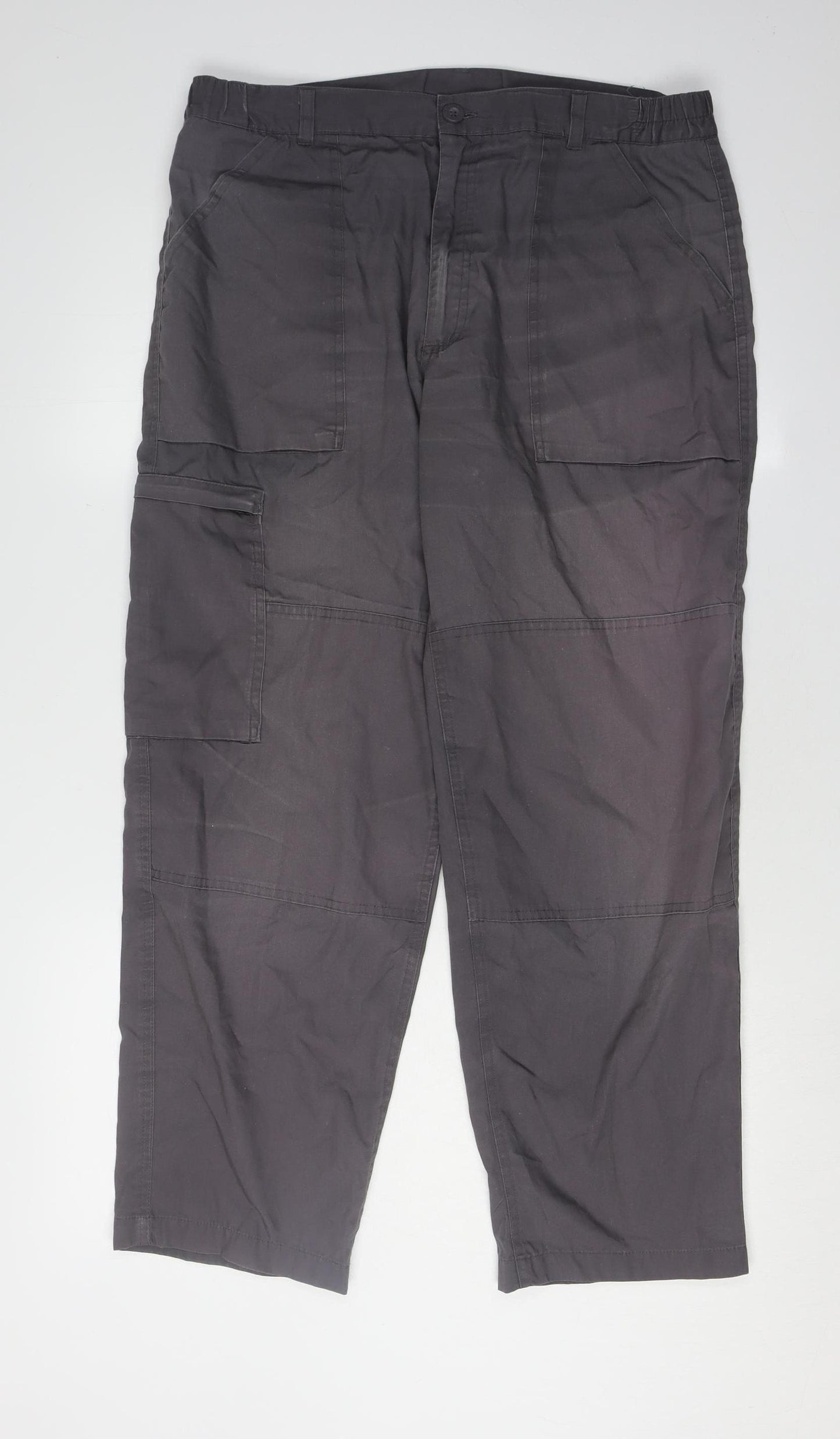 Regatta Professional Men's Grey Cargo Trousers, Size L, Workwear