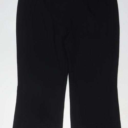 Marks and Spencer Women's Black Trousers Size 22