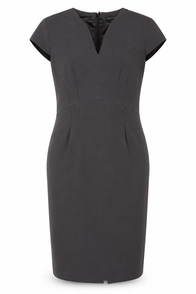Pied A Terre Grey Sheath Dress, Size 10, Women’s Business Wear
