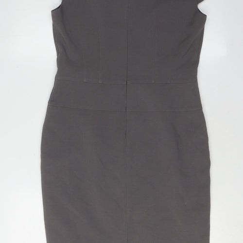 Pied A Terre Grey Sheath Dress, Size 10, Women’s Business Wear