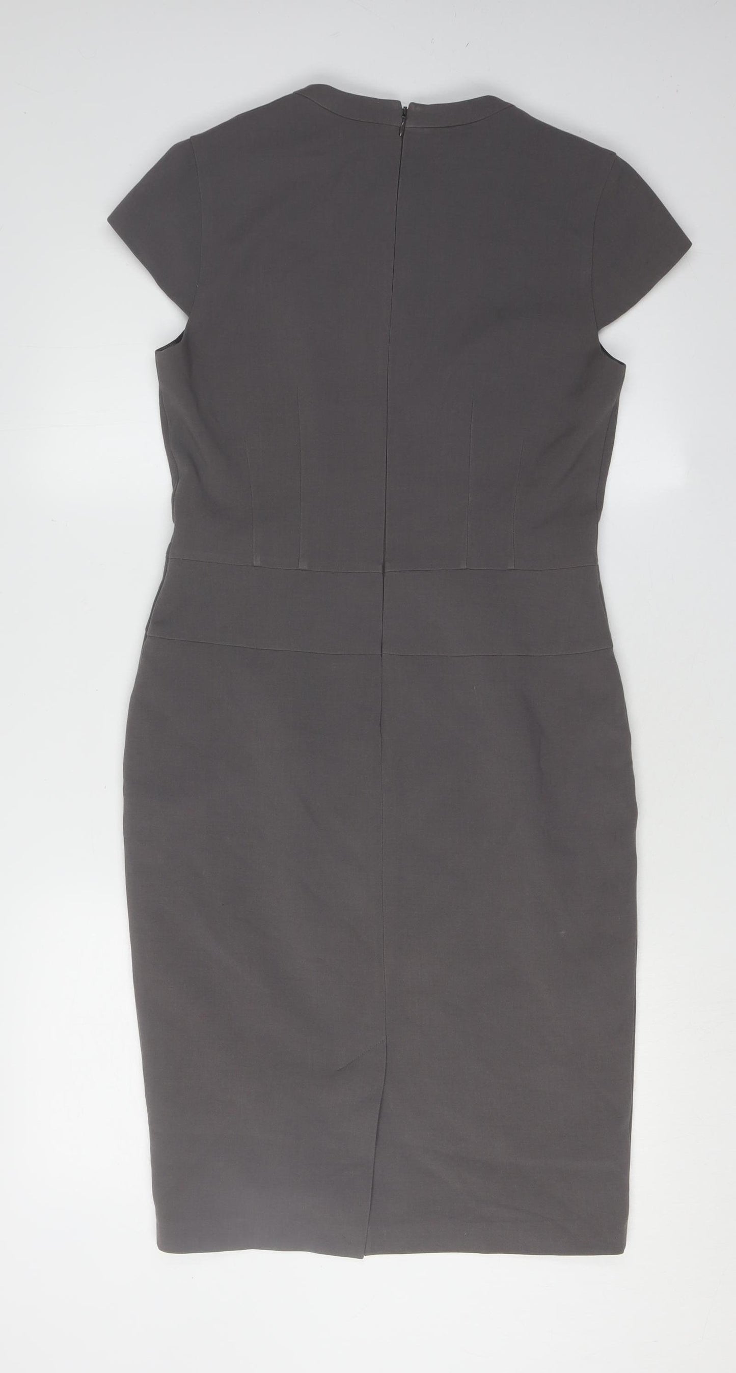 Pied A Terre Grey Sheath Dress, Size 10, Women’s Business Wear