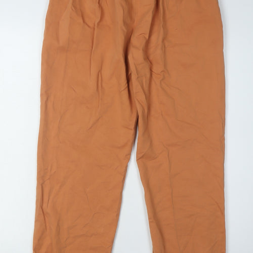 Tu Women's Brown Jeans Size 14 with Drawstring