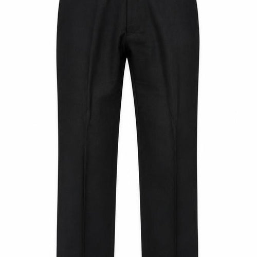 Charles Tyrwhitt Men's Black Slim Fit Wool Dress Pants