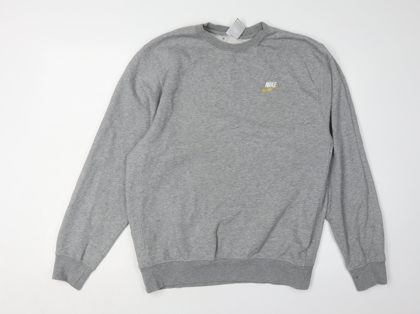 Nike Unisex Adults Grey Pullover Sweatshirt S