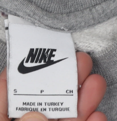 Nike Unisex Adults Grey Pullover Sweatshirt S
