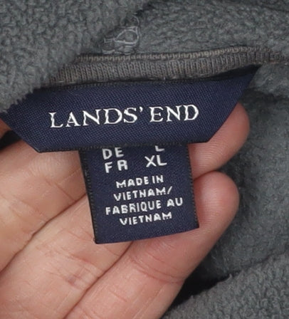 Lands' End Men's Grey Pullover Sweatshirt XL