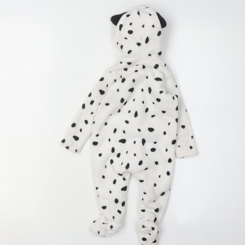 Disney Baby 101 Dalmatians Babygrow, 3-6M, White, Unisex