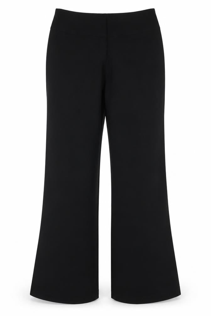 Front view of Dorothy Perkins Women's Black Trousers, size 10