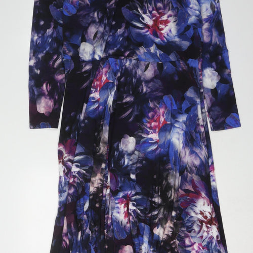 Pure Collection Women’s Multicoloured Floral Dress Size 20