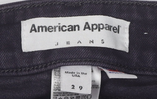 American Apparel Women's Black Skinny Jeans Size 11