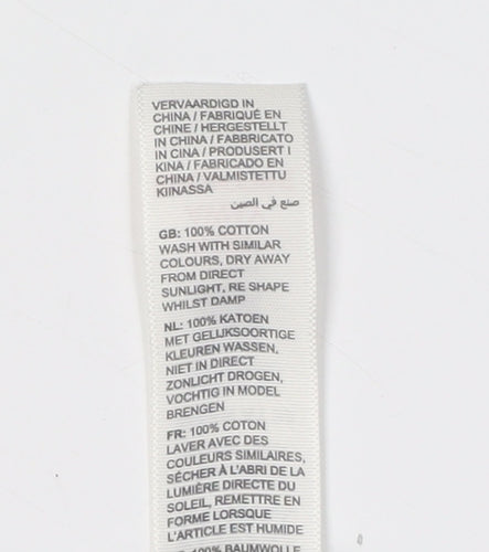 Fat Face Women's Blue Floral Cotton Hoodie Size 10