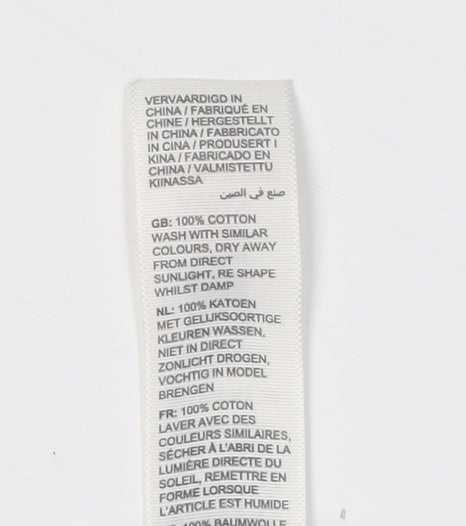 Fat Face Women's Blue Floral Cotton Hoodie Size 10