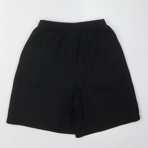 Slazenger Boys Black Athletic Shorts, Size 13 Yrs, Gym & Training