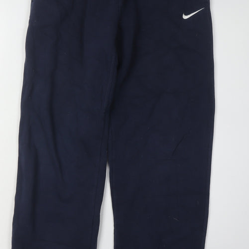 Nike Boys Blue XL Jogger Trousers Elastic Waist
