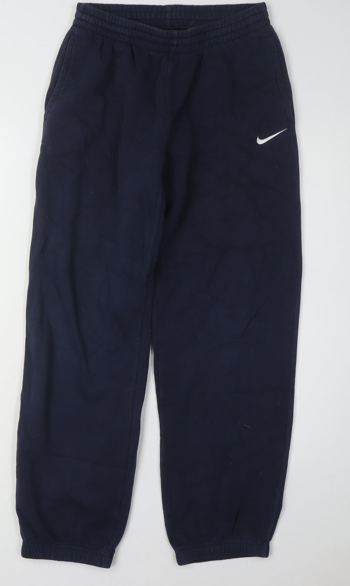 Nike Boys Blue XL Jogger Trousers Elastic Waist
