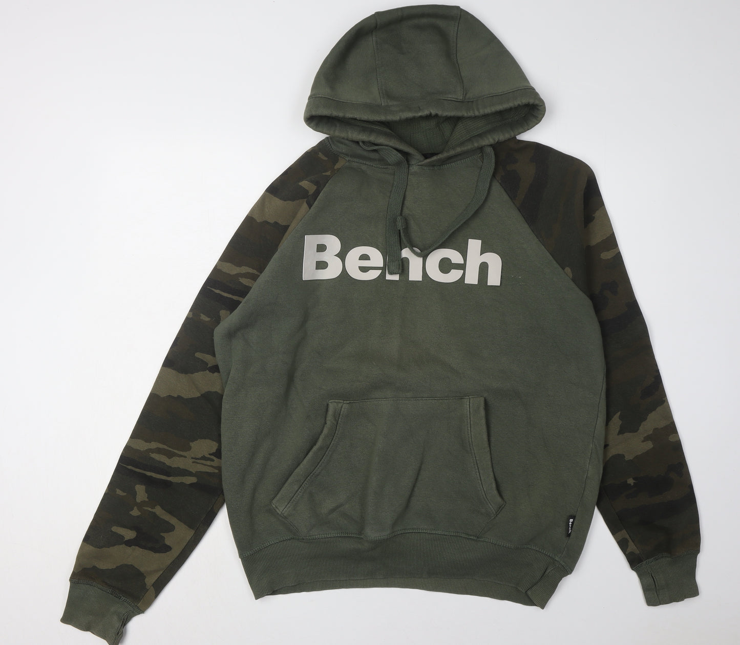 Bench Men's Blue Bomber Jacket M Stylish Casual Wear