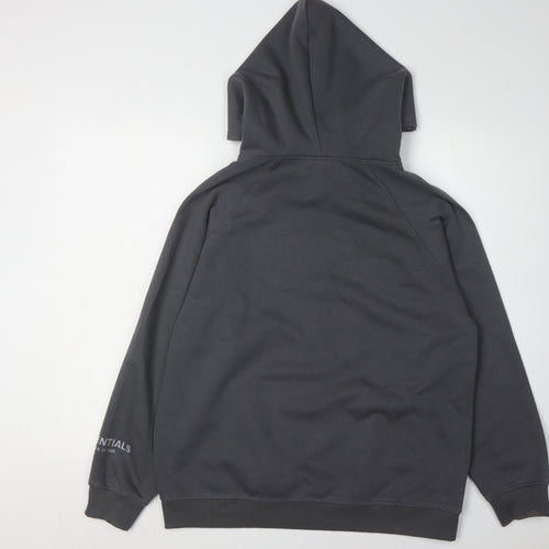 ESSENTIALS FEAR OF GOD Men's Black Pullover Hoodie S