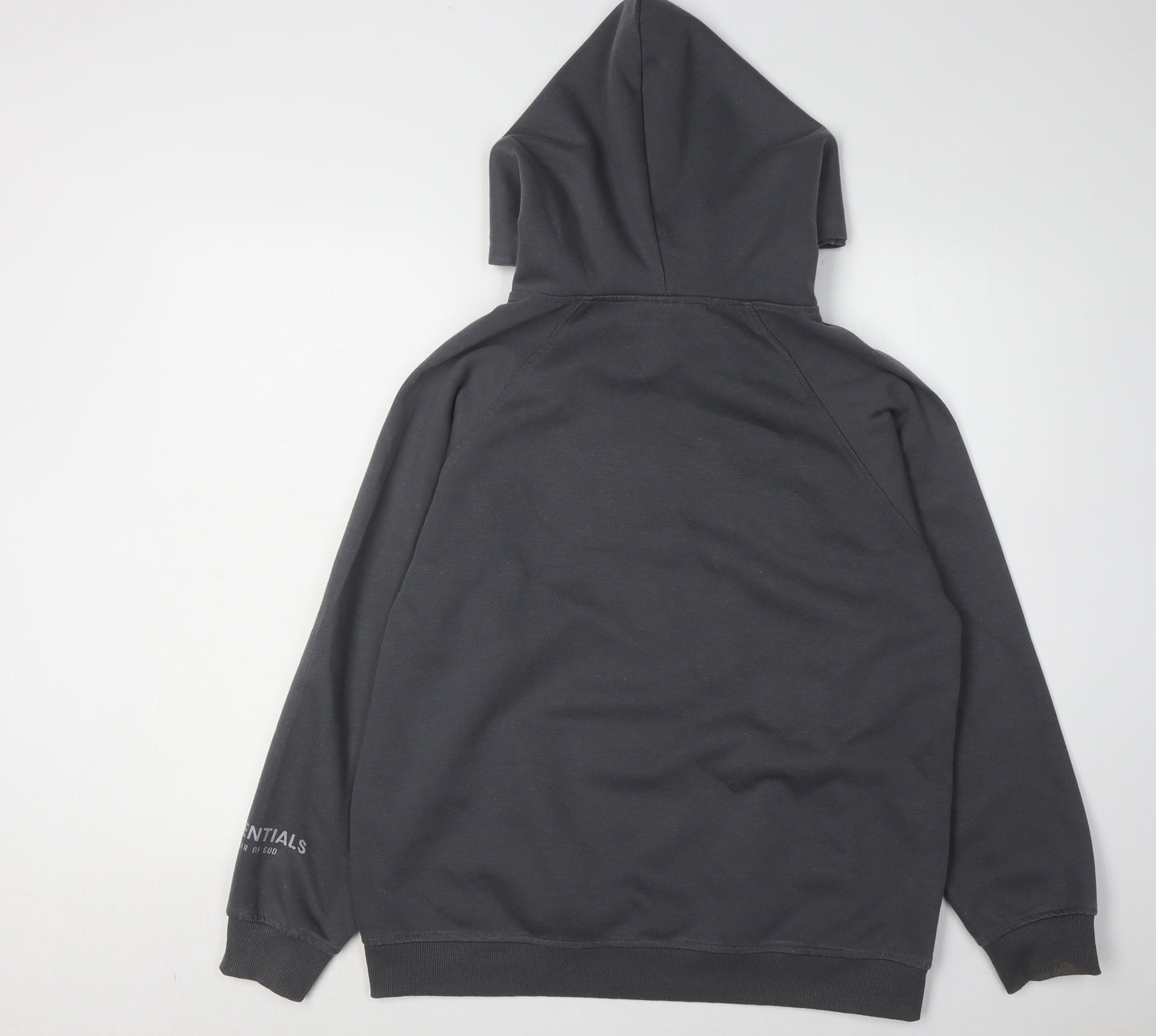ESSENTIALS FEAR OF GOD Men's Black Pullover Hoodie S