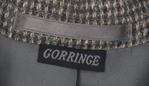 Gorringe Women's Grey Wool Blazer Size 32