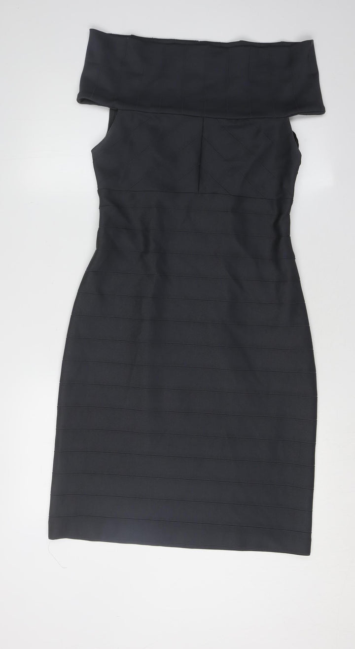 Joseph Ribkoff Women's Black Off-Shoulder Sheath Dress