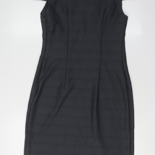 Joseph Ribkoff Women's Black Off-Shoulder Sheath Dress