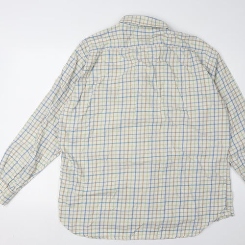 Viyella Men's Multicoloured Check Long Sleeve Shirt