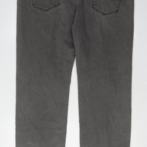 Marks and Spencer Men's Grey Regular Jeans 40