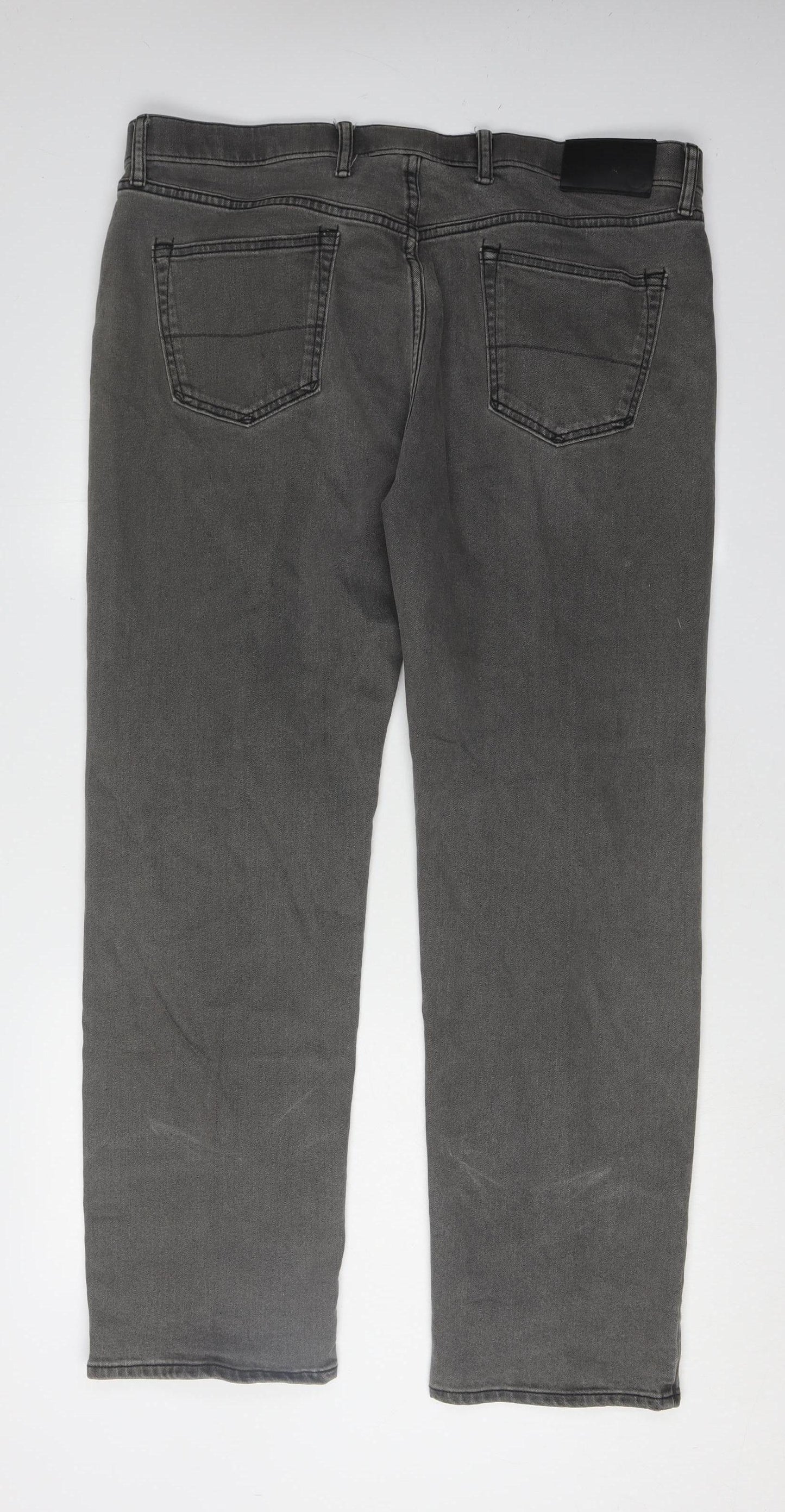 Marks and Spencer Men's Grey Regular Jeans 40