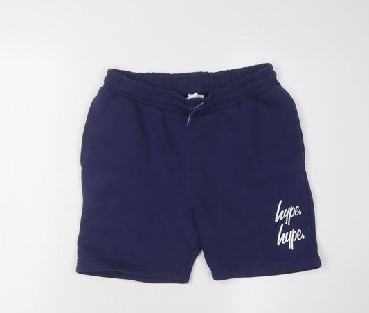 Hype Boys Blue Sweat Shorts 15 Years