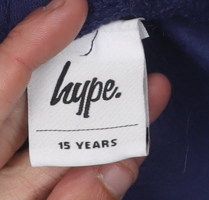 Hype Boys Blue Sweat Shorts 15 Years