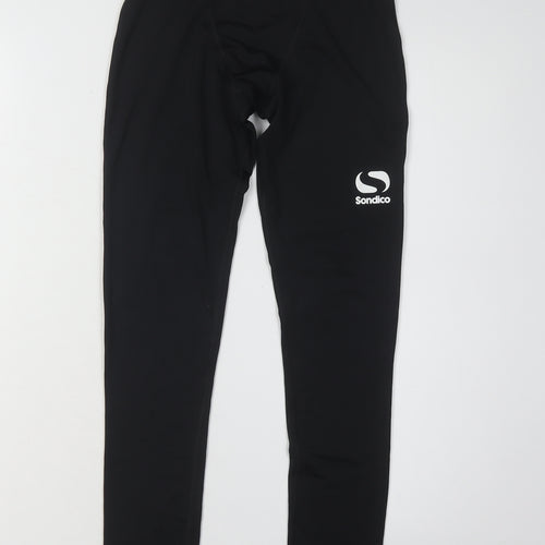 Sondico Teen Black Compression Leggings 146 Athletic