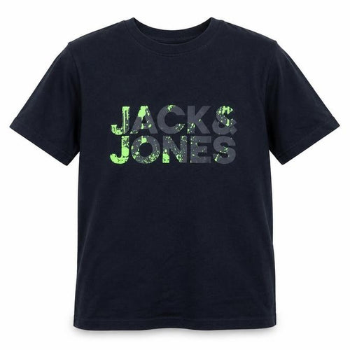 Jack & Jones Men's Black Graphic Print T-Shirt - L