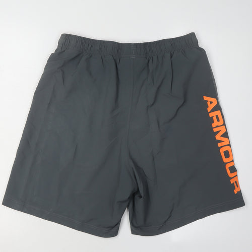 Under Armour Men's Grey Sports Shorts L