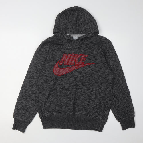 Nike Unisex Black Pullover Hoodie L Size
