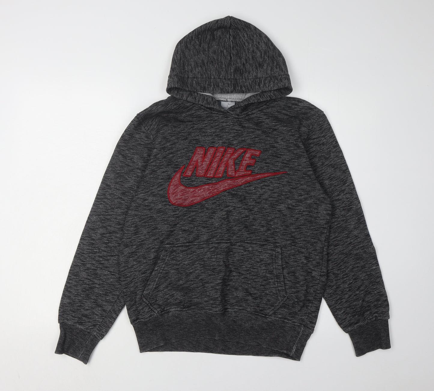 Nike Unisex Black Pullover Hoodie L Size