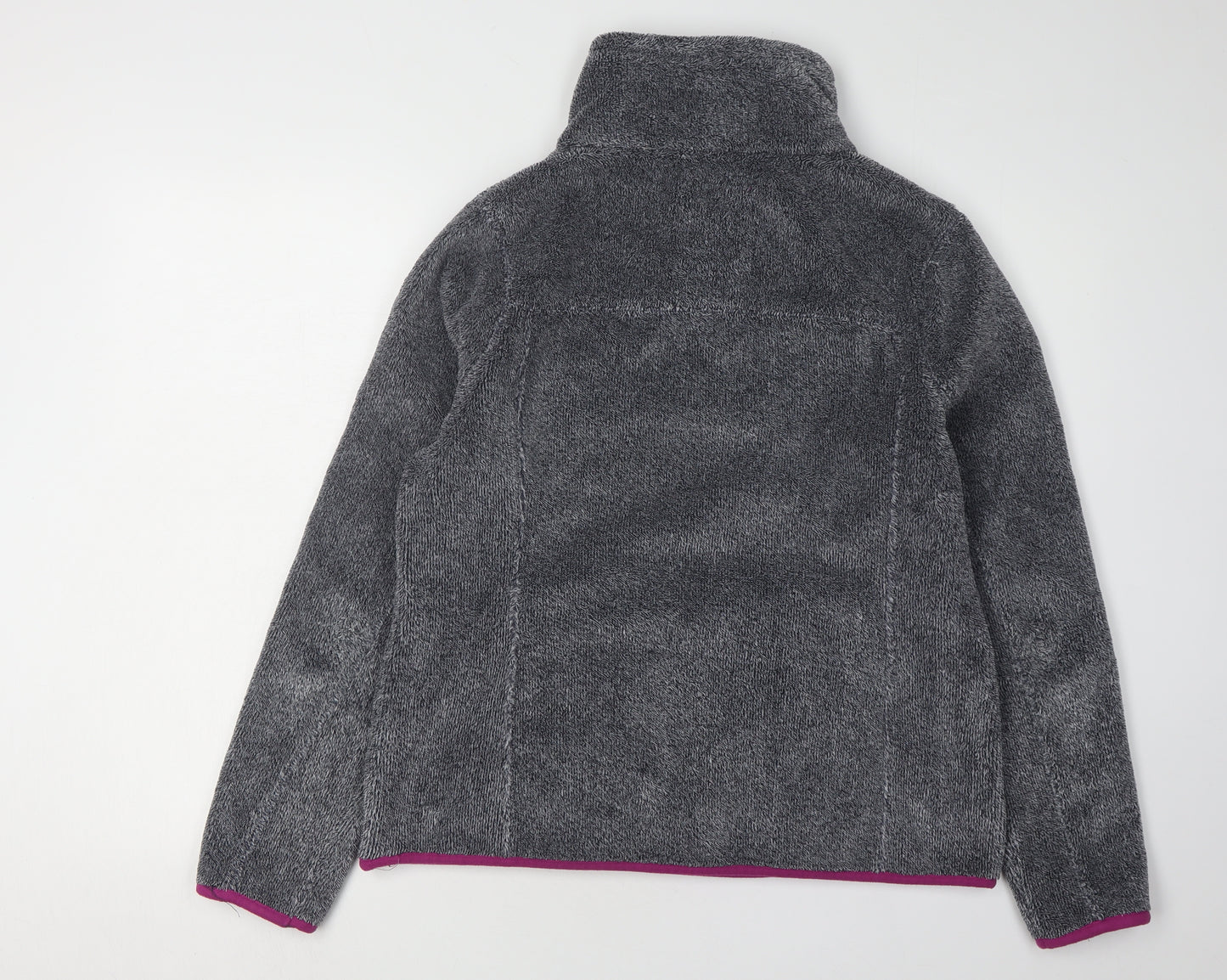 Weird Fish Women's Grey Fleece Pullover Sweatshirt Size 12