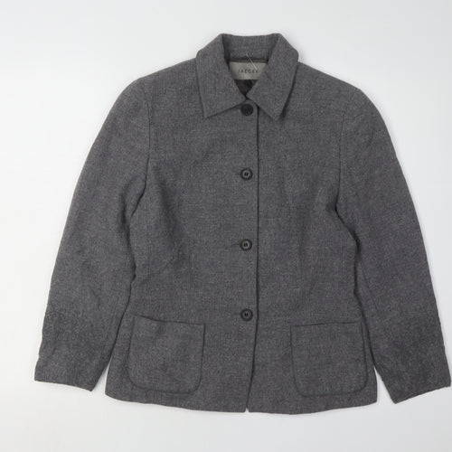 Jaeger Women's Grey Blazer Size 8